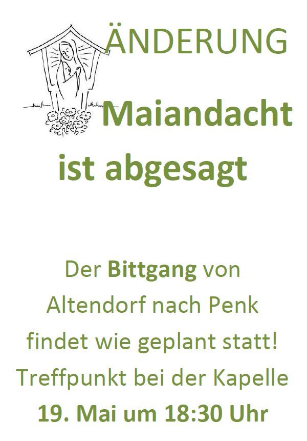 Maiandacht