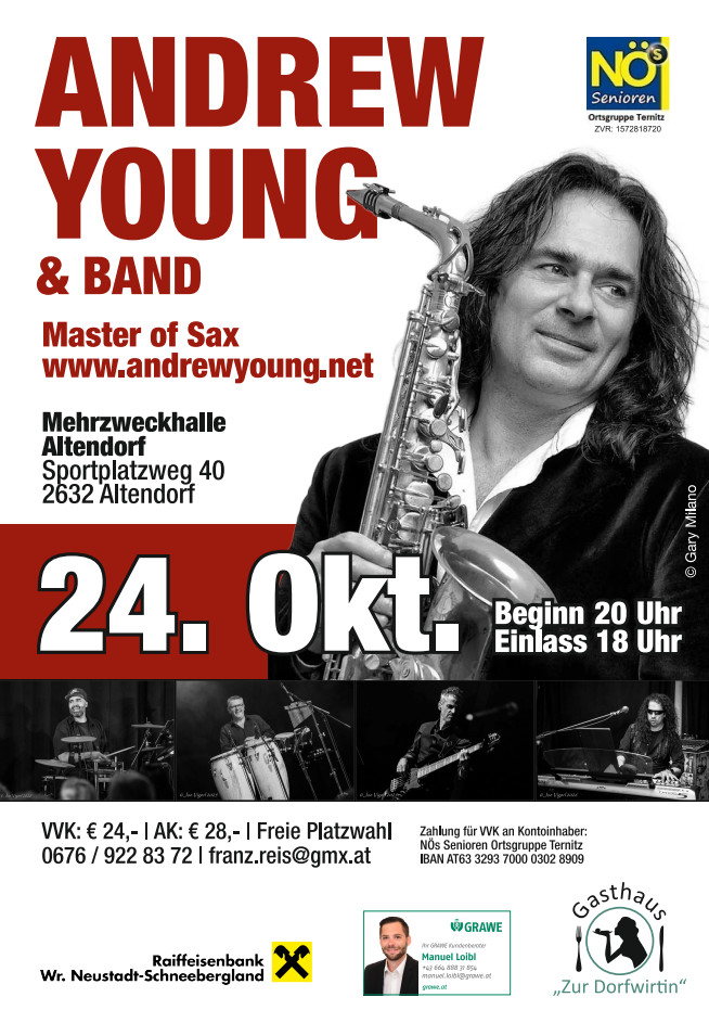 Konzert – Andrew Young