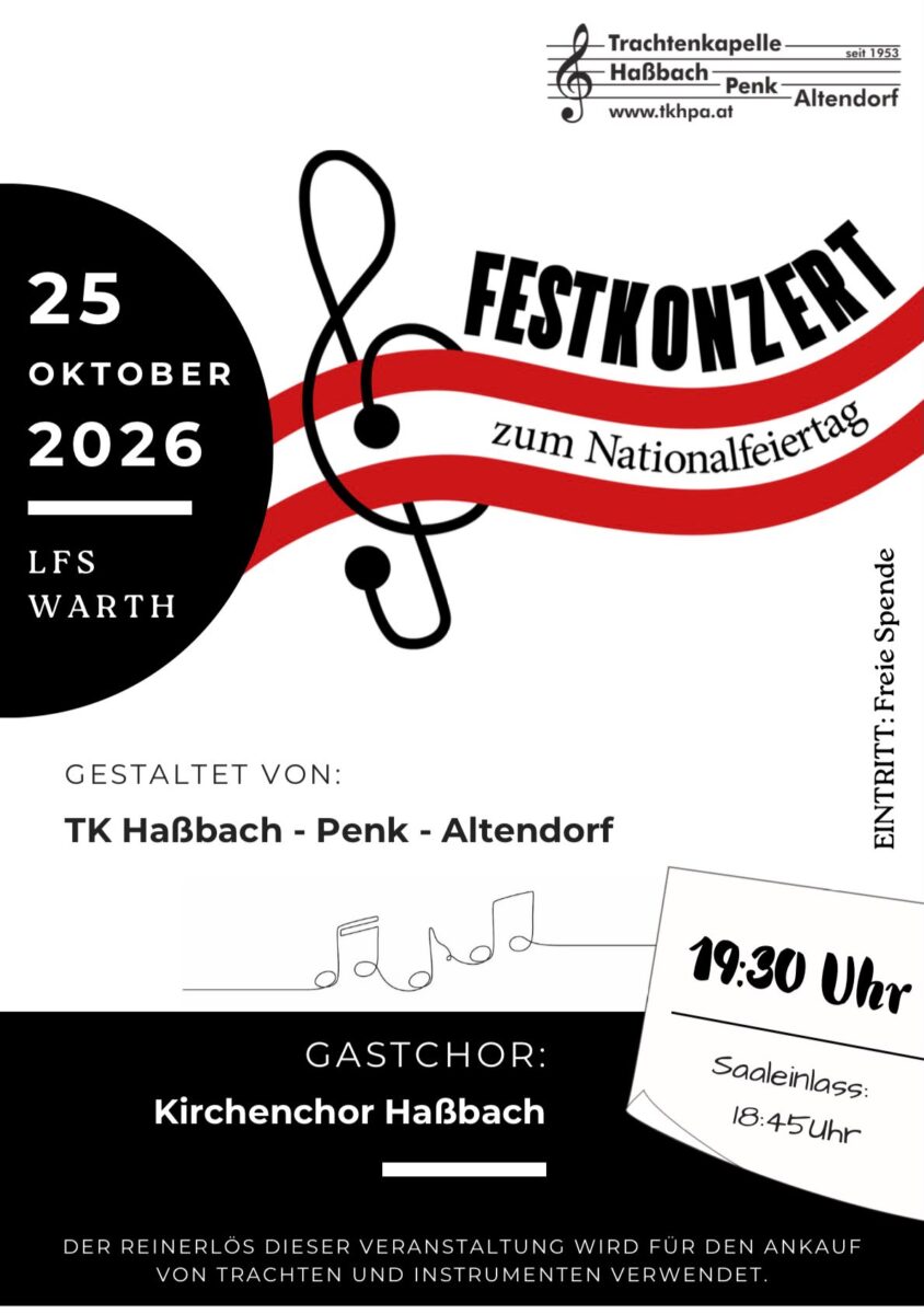 Festkonzert zum Nationalfeiertag